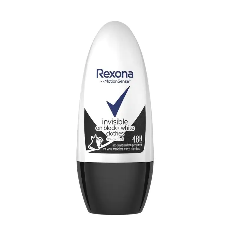 Rexona Invisible Black & White Deodorant Women 50 ml